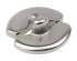 Tie Plate With Loop: Concave Plate
